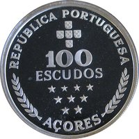 100 Escudos reverse