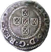 ½ Teston obverse