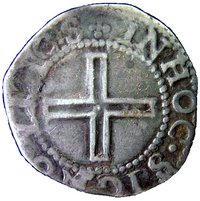 ½ Teston reverse