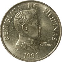 5 Pesos obverse