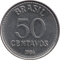 50 Centavos reverse