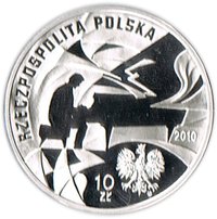 10 Zlotys obverse