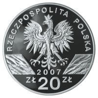 20 Zlotys obverse