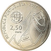 2½ Euros obverse