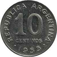 10 Centavos obverse