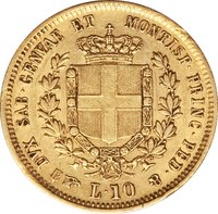10 Lire reverse
