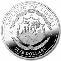 5 Dollars obverse