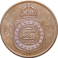 20 Réis reverse