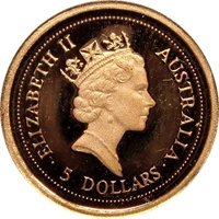 5 Dollars obverse