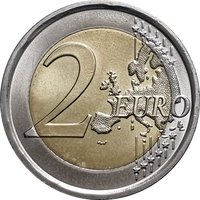 2 Euros reverse