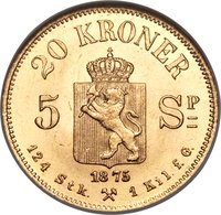 20 Kroner reverse