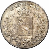 ½ Speciedaler reverse