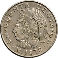 50 Centavos reverse