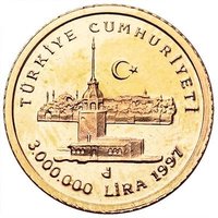3000000 Lira obverse