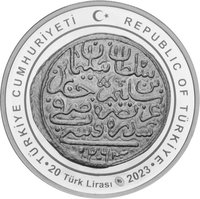 20 Lira obverse