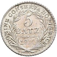 5 Batzen reverse