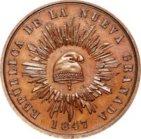 ½ Décimo de Real obverse
