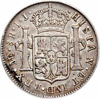 8 Reales reverse