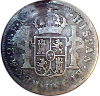2 Reales reverse
