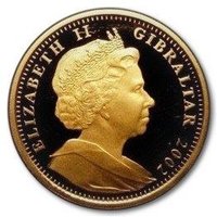 ½ Crown obverse