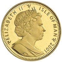 ½ Crown obverse