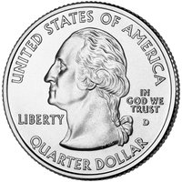 ¼ Dollar obverse
