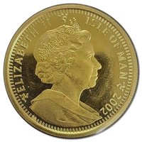 ½ Crown obverse
