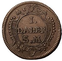 1 Silver Daler reverse
