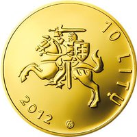 10 Litų obverse