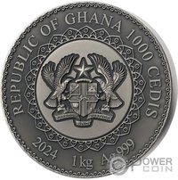 1000 Cedis obverse