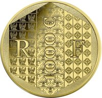1000 Euros obverse
