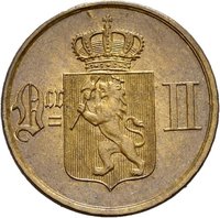 1 Øre obverse