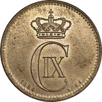 5 Øre obverse