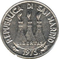 1 Lira obverse