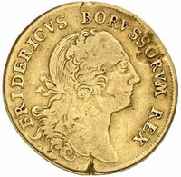 2 Gold Friedrichs obverse