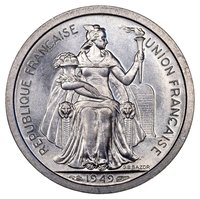 1 Franc obverse