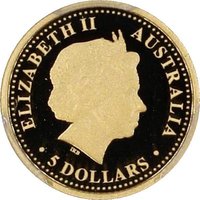 5 Dollars obverse