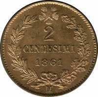 2 Centesimi reverse