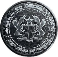 20 Cedis obverse