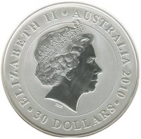 30 Dollars obverse