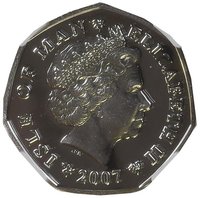 50 Pence obverse