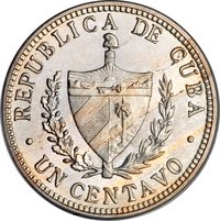 1 Centavo obverse