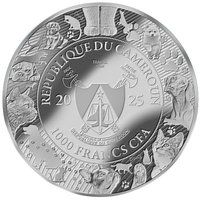 1000 Francs CFA obverse