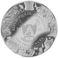 1000 Francs CFA obverse