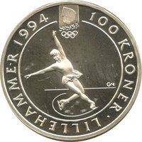 100 Kroner reverse