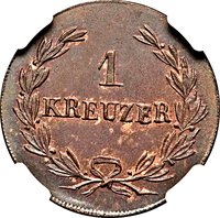 1 Kreuzer reverse
