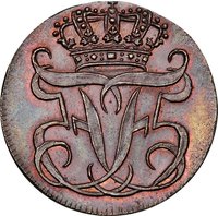 ½ Skilling obverse