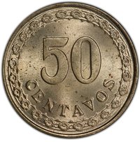 50 Centavos reverse