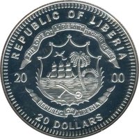 20 Dollars obverse