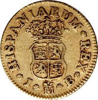 ½ Escudo reverse